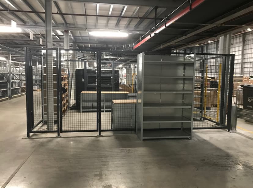 Industrial Cage Design Fabricate & Install - Image 1
